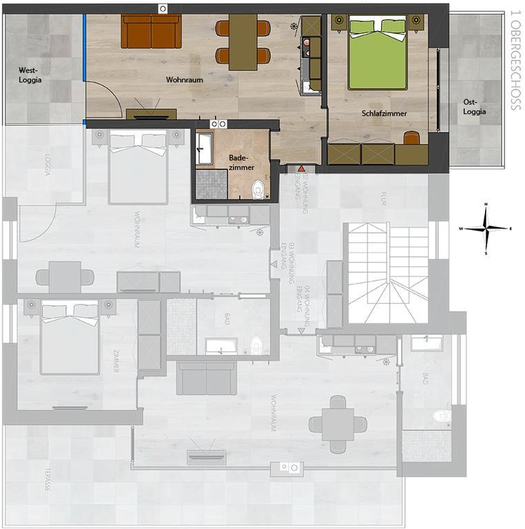 Alpenchalet Apartments ปาร์ชีเนส ภายนอก รูปภาพ