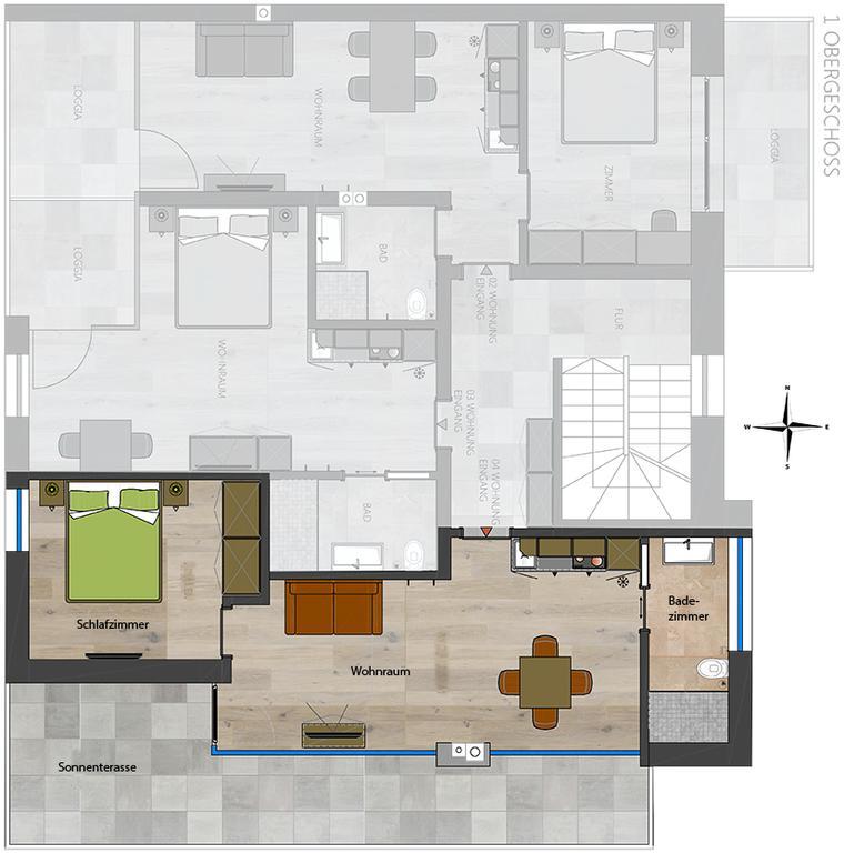 Alpenchalet Apartments ปาร์ชีเนส ภายนอก รูปภาพ